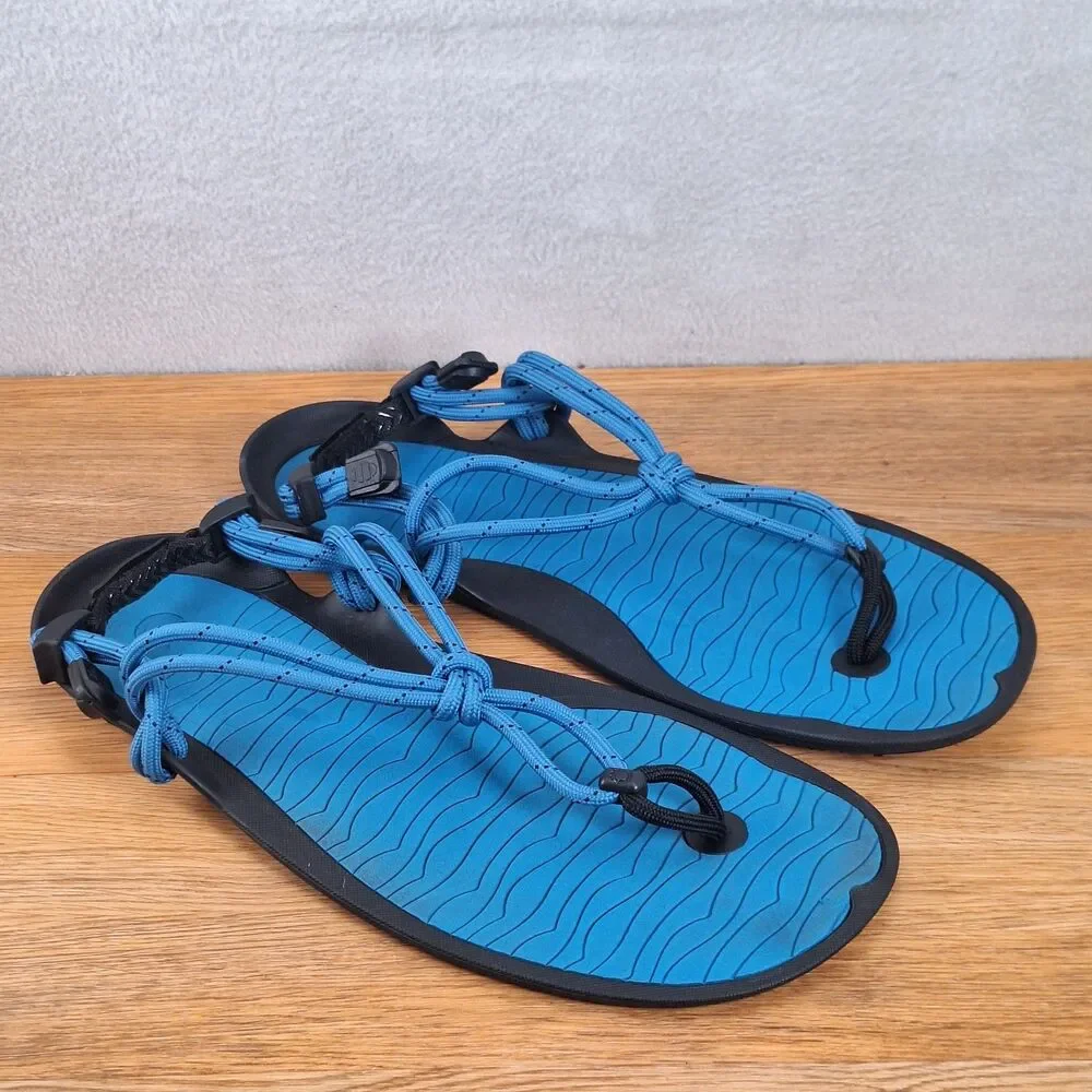 Xero Shoes Aqua Cloud Men's 9 Barefoot Sandals Blue Sapphire Lightweight Water